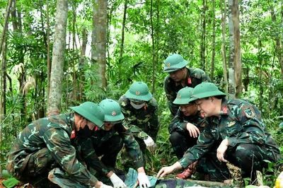 Xác định danh tính liệt sĩ từ mảnh giấy trong lọ thủy tinh