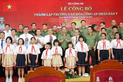 Trường Văn hóa Công an nhân dân V – Mái ấm chắp cánh những ước mơ