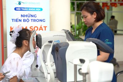 Hơn 3 triệu trẻ em Việt Nam mắc tật khúc xạ