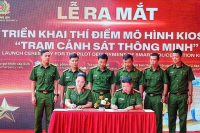 Bộ Công an thí điểm 'Trạm Cảnh sát thông minh' tại Hà Nội