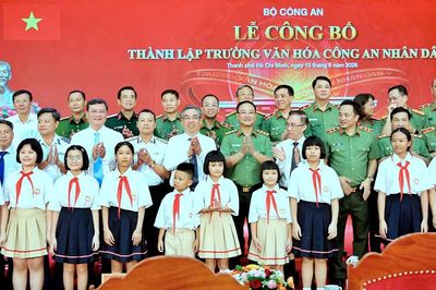 Thành lập Trường Văn hóa Công an nhân dân V