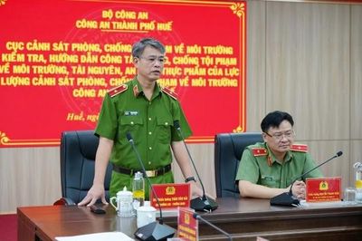 Huế: Phòng ngừa từ sớm, bảo vệ môi trường, tài nguyên thiên nhiên, an toàn thực phẩm