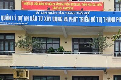 Khởi tố giám đốc Ban Quản lý dự án Đầu tư xây dựng và Phát triển đô thị TP Huế