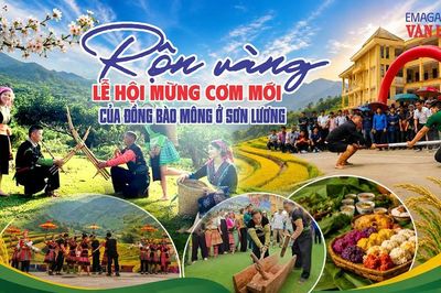 Rộn ràng Lễ hội Mừng cơm mới của đồng bào Mông ở Sơn Lương