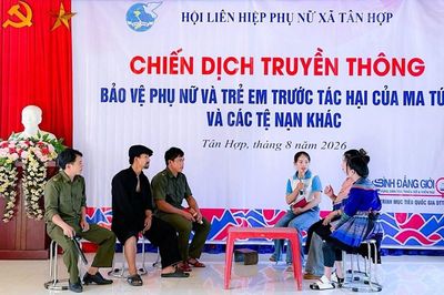 Để phụ nữ, trẻ em vùng cao Tân Hợp chủ động phòng ngừa tệ nạn xã hội