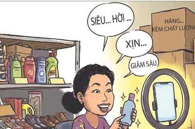 Góc biếm họa: Mua hàng online - cẩn thận giả, thật