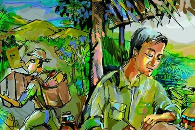 Những cuốn sách nơi mặt trận