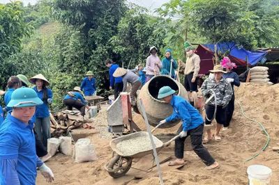 Tuổi trẻ Sơn La cuối tuần chỉnh trang làm đẹp nông thôn