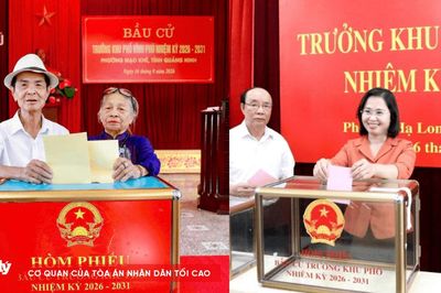 Gần 400.000 cử tri Quảng Ninh tham gia bầu cử trưởng thôn, khu phố