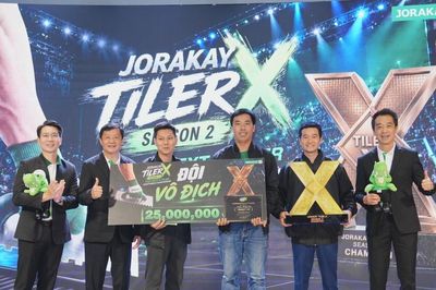 Tài năng ốp lát Việt Nam tỏa sáng tại Jorakay Tiler X mùa 2