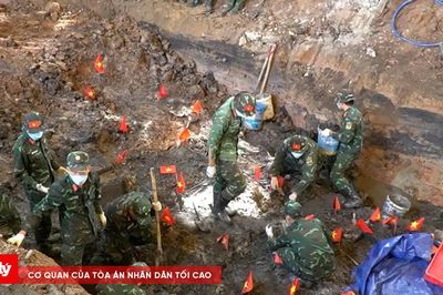 Quy tập thêm 24 bộ hài cốt liệt sĩ tại Công viên Lê Thị Riêng