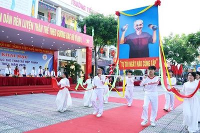 Bắc Ninh: Gần 200 vận động viên tranh tài tại Đại hội Thể dục thể thao xã Hợp Thịnh