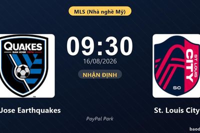 Nhận định San Jose Earthquakes vs St. Louis City: đội hình dự kiến
