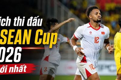 Cập nhật lịch thi đấu ASEAN Cup 2026 (AFF Cup) mới nhất
