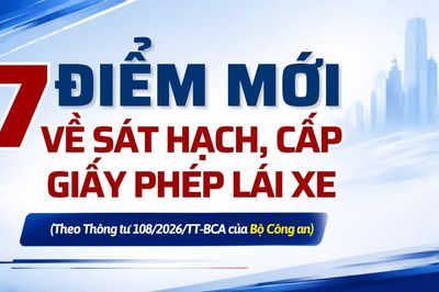 7 điểm mới về sát hạch, cấp giấy phép lái xe