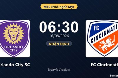 Nhận định Orlando City SC vs FC Cincinnati: đội hình dự kiến