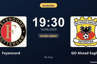 Nhận định Feyenoord vs GO Ahead Eagles: đội hình dự kiến