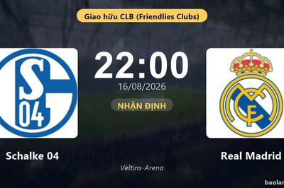 Nhận định Schalke 04 vs Real Madrid: đội hình dự kiến