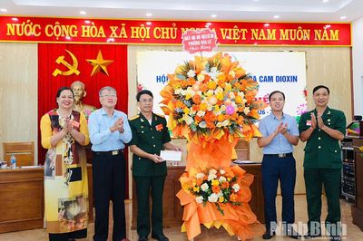 Đại hội đại biểu Hội Nạn nhân chất độc da cam/dioxin phường Hoa Lư lần thứ nhất, nhiệm kỳ 2026-2031