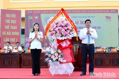 Khai mạc Đại hội Thể dục thể thao xã Hải Hưng lần thứ I, năm 2026
