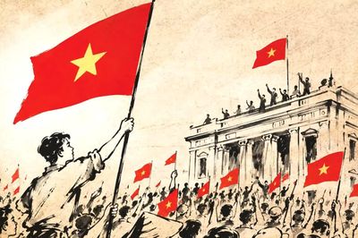 Sắc thắm trời thu tháng Tám