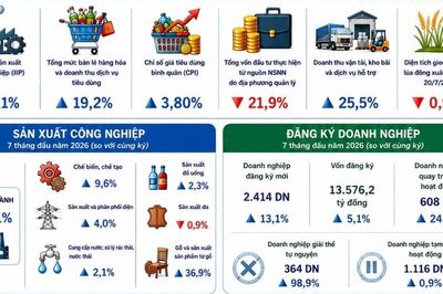 Kinh tế Cần Thơ 7 tháng 2026: Sản xuất công nghiệp là động lực quan trọng