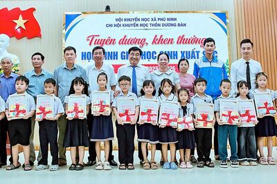 Lan tỏa tinh thần khuyến học, khuyến tài trong cộng đồng thôn Dương Đàn