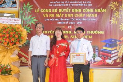 Dòng họ Nguyễn Đà Sơn, Đà Nẵng ra mắt ban chấp hành Chi hội Khuyến học