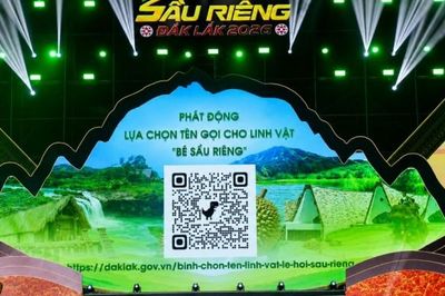 Đắk Lắk phát động bình chọn tên linh vật 'Bé Sầu riêng' trong Lễ hội Sầu riêng năm 2026