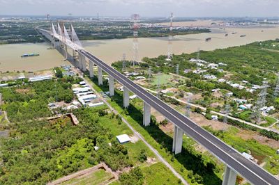Diện mạo cao tốc Bến Lức - Long Thành trước ngày thông xe
