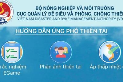 Ra mắt ứng dụng 'Hướng dẫn phòng, chống thiên tai' cho người dân