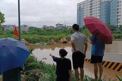 Những khu vực có mưa to nhất ở miền Bắc khi rãnh áp thấp bao phủ
