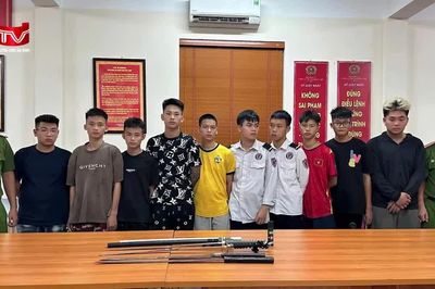 Xử lý nghiêm nhóm thanh, thiếu niên mang hung khí chém người