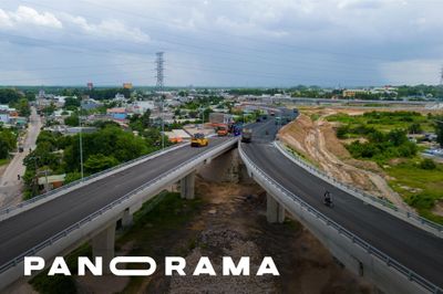Tăng tốc hoàn thiện nút giao nối hai cao tốc lớn bậc nhất phía Nam