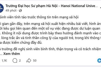 Các trường đại học cảnh báo sinh viên tỉnh táo trên không gian mạng