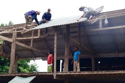 Gia Lai: Người dân buôn Jứ tất bật chuyển về nơi an cư mới