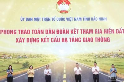 Bắc Ninh huy động sức dân hiến đất làm đường giao thông