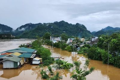 Cảnh báo lũ trên các sông ở Bắc Bộ, Bắc Trung Bộ do mưa lớn kéo dài