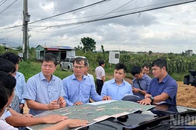 Lâm Đồng đẩy nhanh tiến độ dự án đường Lê Duẩn-Trường Chinh đến nút giao cao tốc Vĩnh Hảo-Phan Thiết