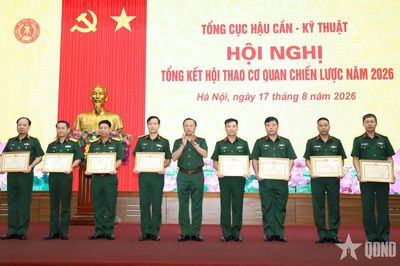 Tổng cục Hậu cần - Kỹ thuật tổng kết Hội thao cơ quan chiến lược năm 2026