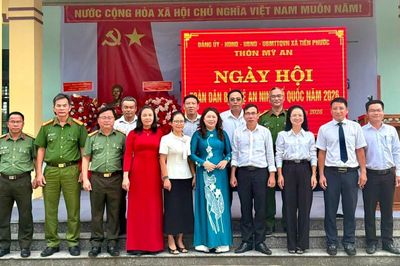 Lan tỏa sức mạnh toàn dân trong bảo vệ an ninh Tổ quốc từ cơ sở