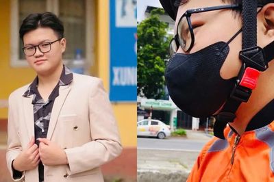 'Sáng đèn sách, chiều đèn xe' - nam sinh vừa học, vừa làm shipper 6 ngày mỗi tuần
