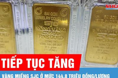 Ngày 17-8, giá vàng tiếp tục tăng