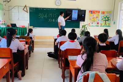 Dạy học 2 buổi/ngày từng bước đi vào nền nếp