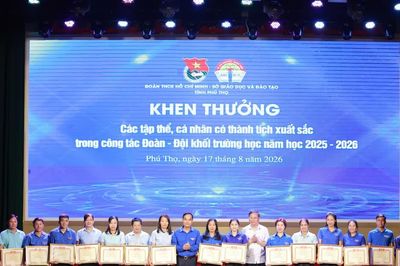 Phú Thọ biểu dương những điển hình trong công tác Đoàn - Đội trường học