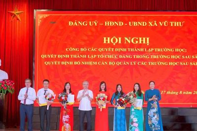 Hưng Yên đẩy nhanh sắp xếp cơ sở giáo dục công lập trước thềm năm học mới