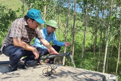 Quảng Trị: Nguồn nước vùng cao cạn kiệt, công trình nước sinh hoạt tự chảy mất tác dụng
