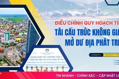 Điều chỉnh Quy hoạch tỉnh Hà Tĩnh: Tái cấu trúc không gian, mở dư địa phát triển