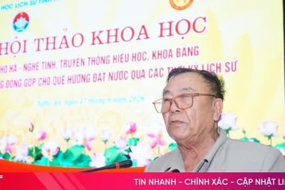 Hội thảo khoa học về truyền thống hiếu học, khoa bảng họ Hà - Nghệ Tĩnh
