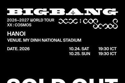 Vé BIGBANG tại Hà Nội hết trong vòng hơn 1 tiếng mở bán đại chúng
